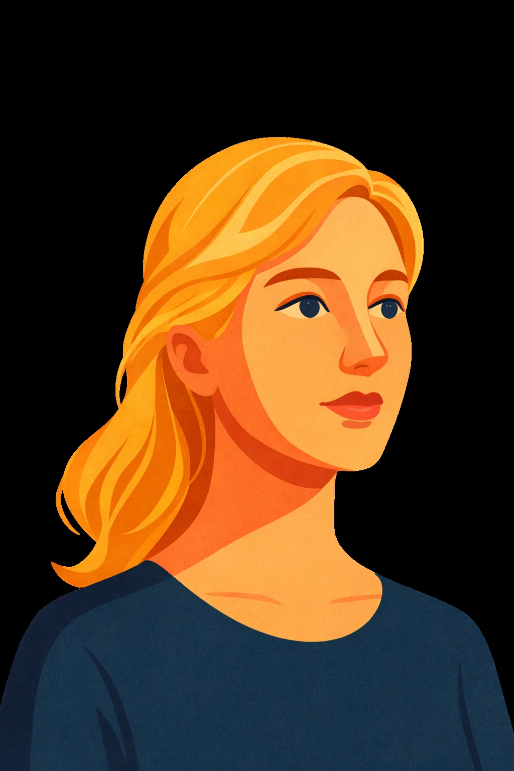 Portrait illustré d'Audrey Murad